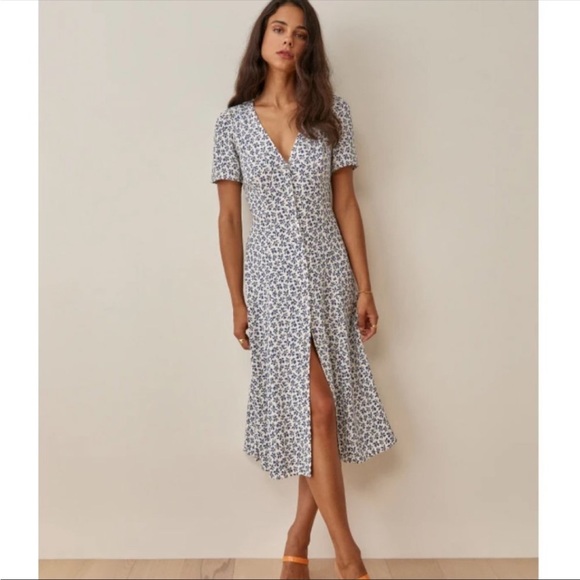 Reformation Dresses & Skirts - Reformation | Locklin Dress In Bombay | NWT | 4